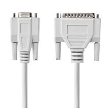 Nedis Printer cable D-Sub 25 to D-Sub 9-pin - 2 metres