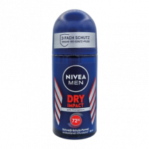 Nivea Men Dry Impact Roll-On Deodorant - 50 ml