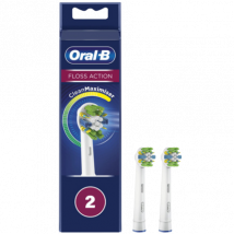 Ora-B Floss Action Toothbrush Heads - 2 pcs