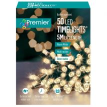 Premier 50 LED Battery Chain Light - 5 metres