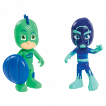 Pyjama Heroes Figure Set - Gekko & Night Ninja