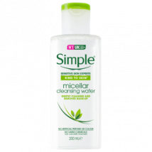 Simple Kind To Skin Micellar Cleansing Water - 200ML