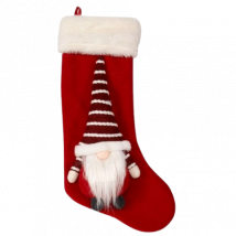 Three Kings Christmas sock with elf