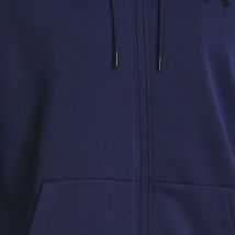 Sweat à capuche entièrement zippé Armour Fleece® pour homme Midnight Bleu Marine / Noir S