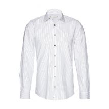 Metro Slim Streifen Hemd