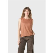 Leinen Tank Top Modell: Dee