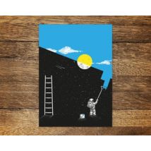 Postkarte Modell: &quot;Painting Day&quot;