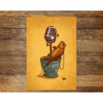 Postkarte Modell: &quot;Micro Flower&quot;