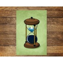 Postkarte Modell: &quot;Time&quot;