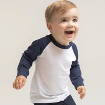 Baby Langarmshirt Baseball
