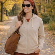 Fairtrade Frauen Kapuzenjacke