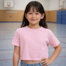 Mädchen Boxy Fit T-Shirt