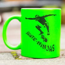 Kaffeetassen neon
