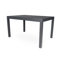 Tavolo da giardino allungabile grigio antracite 135/270 x 90 cm - Ares - TA05ARME