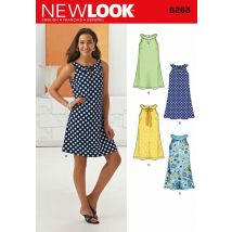 New Look Paper Sewing Pattern 6263