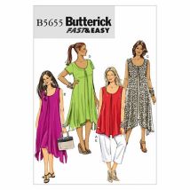Butterick Paper Sewing Pattern 5655
