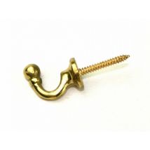 Curtain Tie Back Hooks Gold
