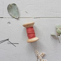 Atelier Brunette Viscose Crepe Bias Binding Tape Terracotta