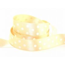 Berisfords Polka Dot Ribbon 71 Peach