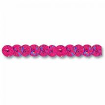 Trimits Flat Strung Sequins Trim Cerise Pink Hologram