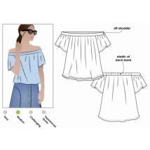 Style Arc Paper Sewing Pattern Cara Top