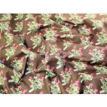 Gutermann 100% Cotton Fabric Brown