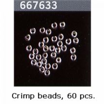 Gutermann Crimp Bead Findings Silver