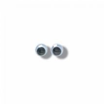 Trimits Stick On Wobbly Toy Eyes Black & White