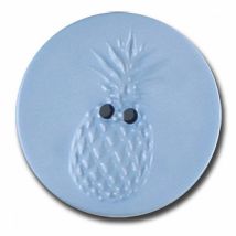 Dill Round Pineapple Buttons Sky Blue