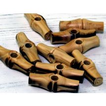 Dill Wood Toggle Buttons Natural