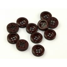 Dill Chunky Coat Buttons Wine