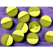 Dill Round Shank Buttons Yellow