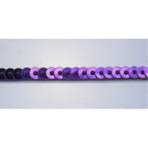 Essential Trimmings Strung Single Sequin Trim Purple