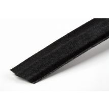 Hemline Cotton Covered Polyester Boning Black