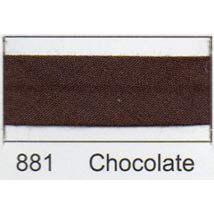 Essential Trimmings Polycotton Bias Binding Tape Chocolate
