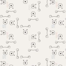 Art Gallery Fabrics Nest 100% Cotton Poplin Fabric Care Bears