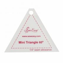 Sew Easy Mini 60 Degree Triangle Quilting Template