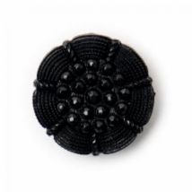 Crendon Decorative Plastic Buttons Black