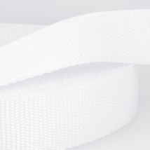 Stephanoise Polypropylene Webbing White