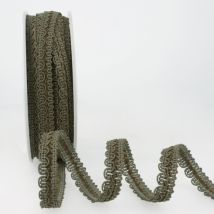 Stephanoise Rayon Braid Trim Khaki