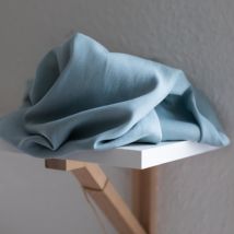 Meet MILK Tencel Lyocell Crispy Crepe Fabric Blue Mist