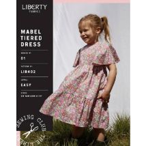 Liberty London Paper Sewing Pattern Mabel Tiered Dress
