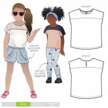 Style Arc Paper Sewing Pattern Kids Daisy Top