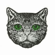 Stephanoise Cat Iron On Patch Motif