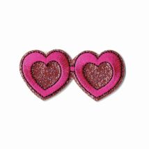 Stephanoise Glasses Iron On Patch Motif