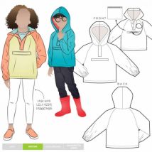 Style Arc Paper Sewing Pattern Kids Ash Anorak