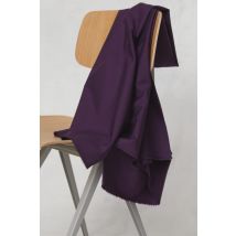 Mind The MAKER Organic Papertouch 100% Cotton Poplin Fabric Plum