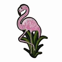 Stephanoise Flamingo Iron On Patch Motif