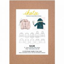 Ikatee Paper Sewing Pattern Baby Sam Parka Jacket