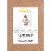 Ikatee Paper Sewing Pattern Kids Helsinki Dress